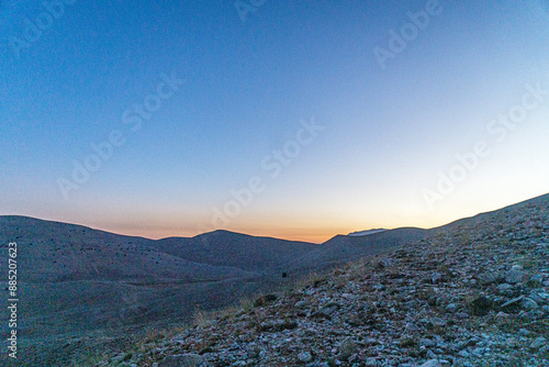 The scenic view of Kızlar Sivrisi 3070m. mountain at Elmalı photo