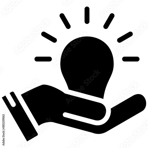 Inspiration vector icon illustration of Leadership iconset.
