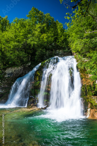 Stunning Virje Waterfall in Slovenia: A Pristine Natural Treasure