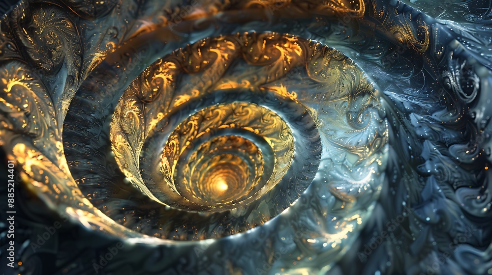 Abstract subtle golden ratio art Abstract subtle golden ratio art