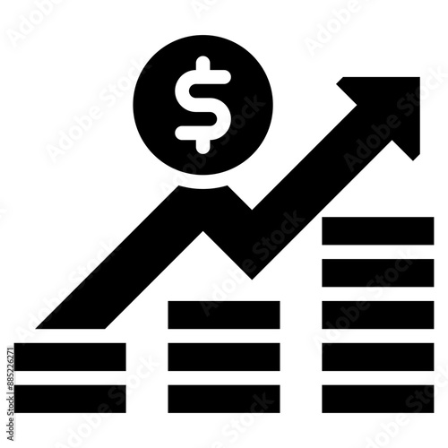 revenue solid icon