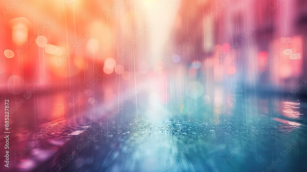 Fototapeta premium a trending modern blur background with a smooth gradient transitioning between two or more complementary colors