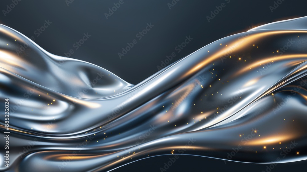 A dynamic abstract background with a mix of smooth and rough textures in a metallic color scheme A dynamic abstract background with a mix of smooth and rough textures in a metallic color scheme