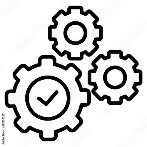 Process Validation  Icon Element For Design