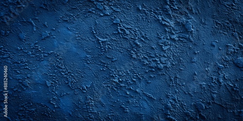 wall painted with blue paint with an interesting texture