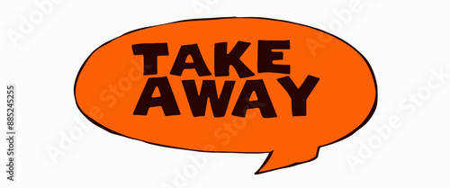 Take Away Orange Speaker