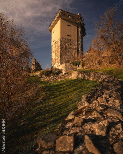 Medieval Salamon tower in V...