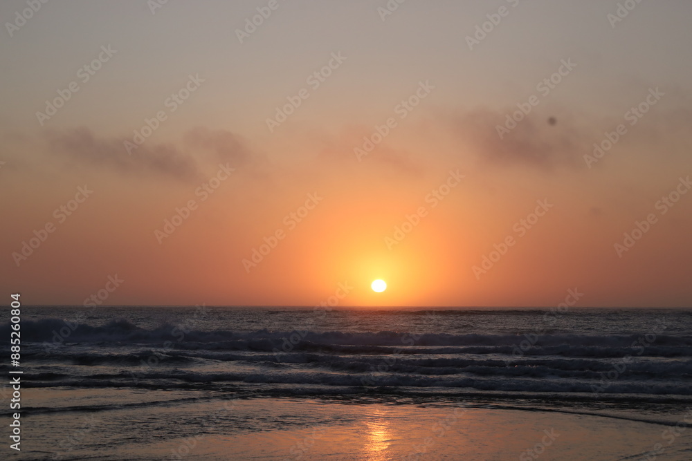 sunset on the beach sunset on the beach