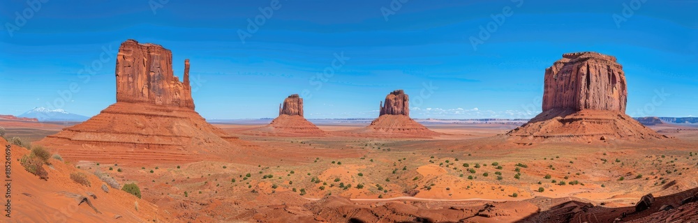 Monument Valley National Park: A Breathtaking Panoramic View Monument Valley National Park: A Breathtaking Panoramic View