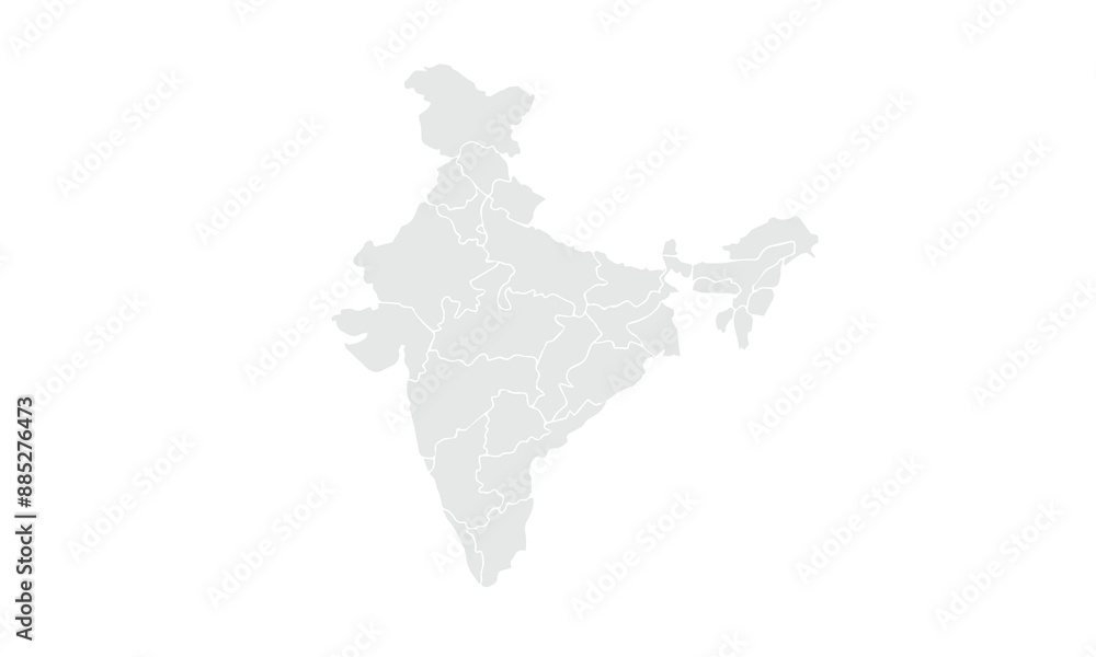 Map of India illustration,isolated on white background for website layouts,background,education, precise,customizable,Travel worldwide,map silhouette backdrop,earth geography, political,reports. Map of India illustration,isolated on white background for website layouts,background,education, precise,customizable,Travel worldwide,map silhouette backdrop,earth geography, political,reports.