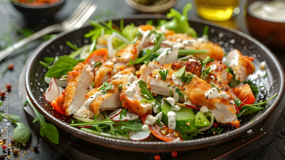 Ensalada de pollo chicken salad with pieces img Ensalada de pollo chicken salad with pieces img