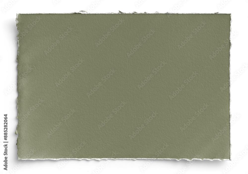 Obraz premium Sage Deckled Edge Landscape A4 Paper 2