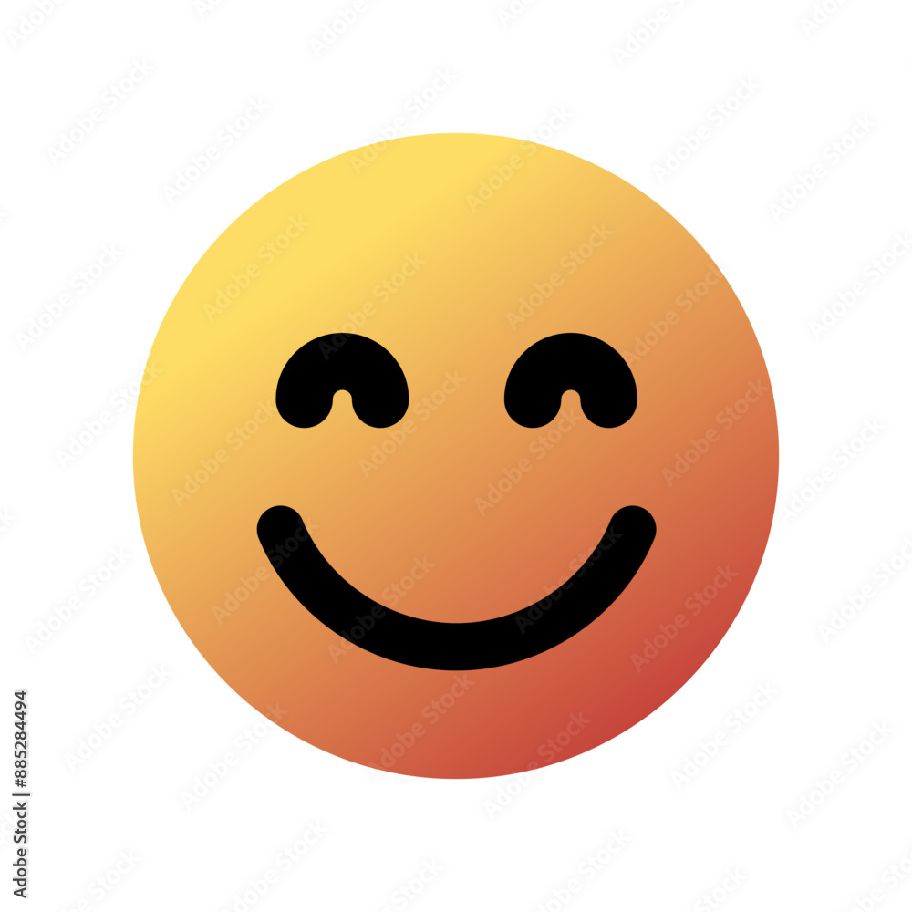 Editable friendly, smiling face vector icon. Part of a big icon set family. Perfect for web and app interfaces, presentations, infographics, etc Editable friendly, smiling face vector icon. Part of a big icon set family. Perfect for web and app interfaces, presentations, infographics, etc