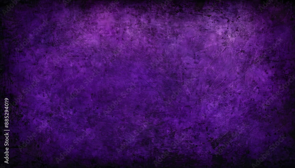 Obraz premium Grungy purple texture background with stained and damaged pattern, empty space