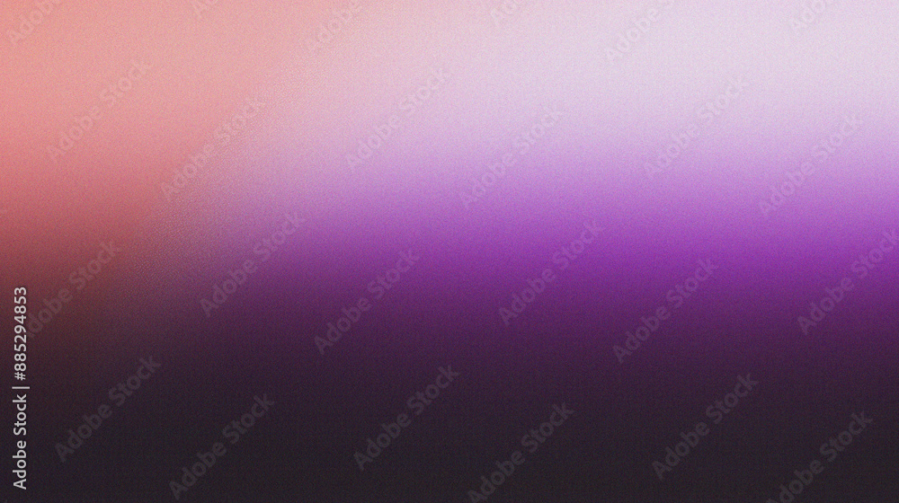 Fototapeta premium Grainy gradients texture as background in pink and purple, abstract shapes, modern art wallpaper