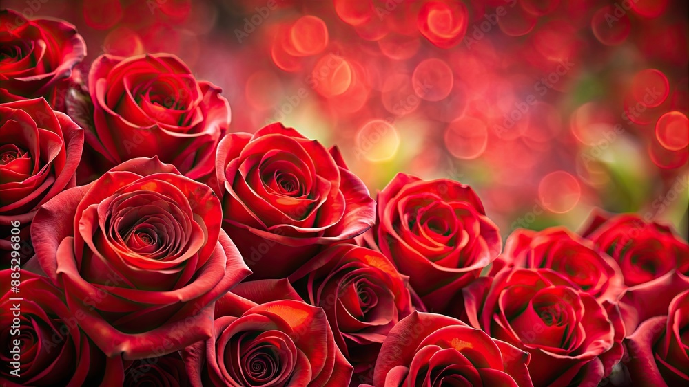 Abstract image of red colored roses, abstract,red, colored, roses, flowers, floral, design, artistic, creative, beautiful Abstract image of red colored roses, abstract,red, colored, roses, flowers, floral, design, artistic, creative, beautiful