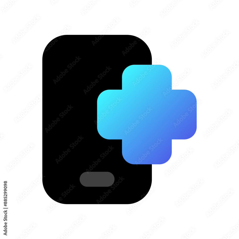 Editable medical app vector icon. Part of a big icon set family. Perfect for web and app interfaces, presentations, infographics, etc Editable medical app vector icon. Part of a big icon set family. Perfect for web and app interfaces, presentations, infographics, etc
