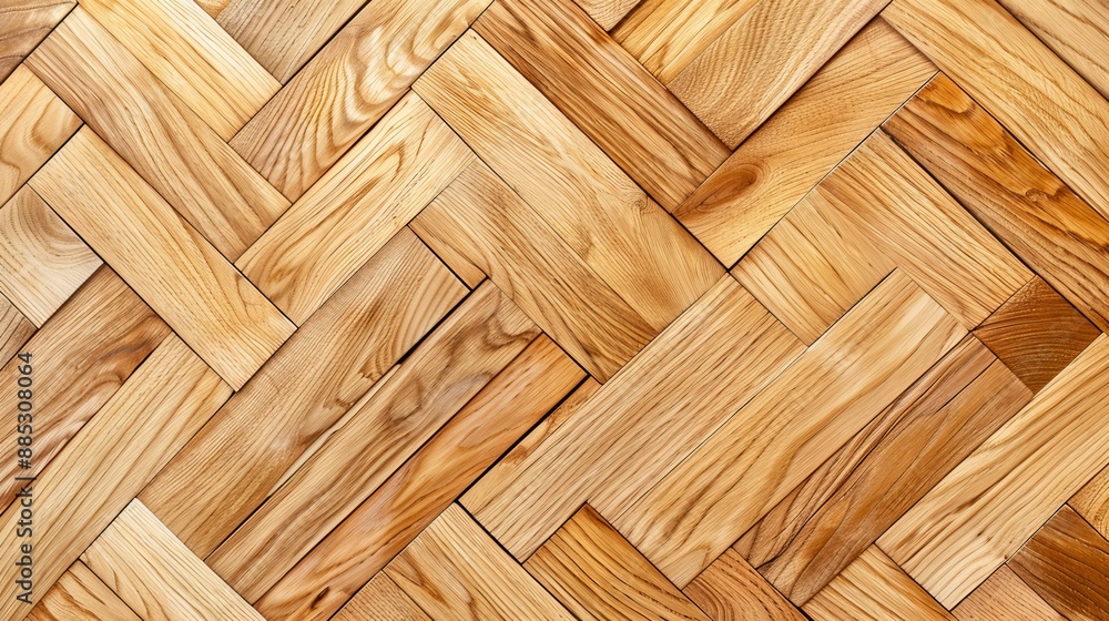 The top view of wooden parquet, brown natural floor covering. The top view of wooden parquet, brown natural floor covering.