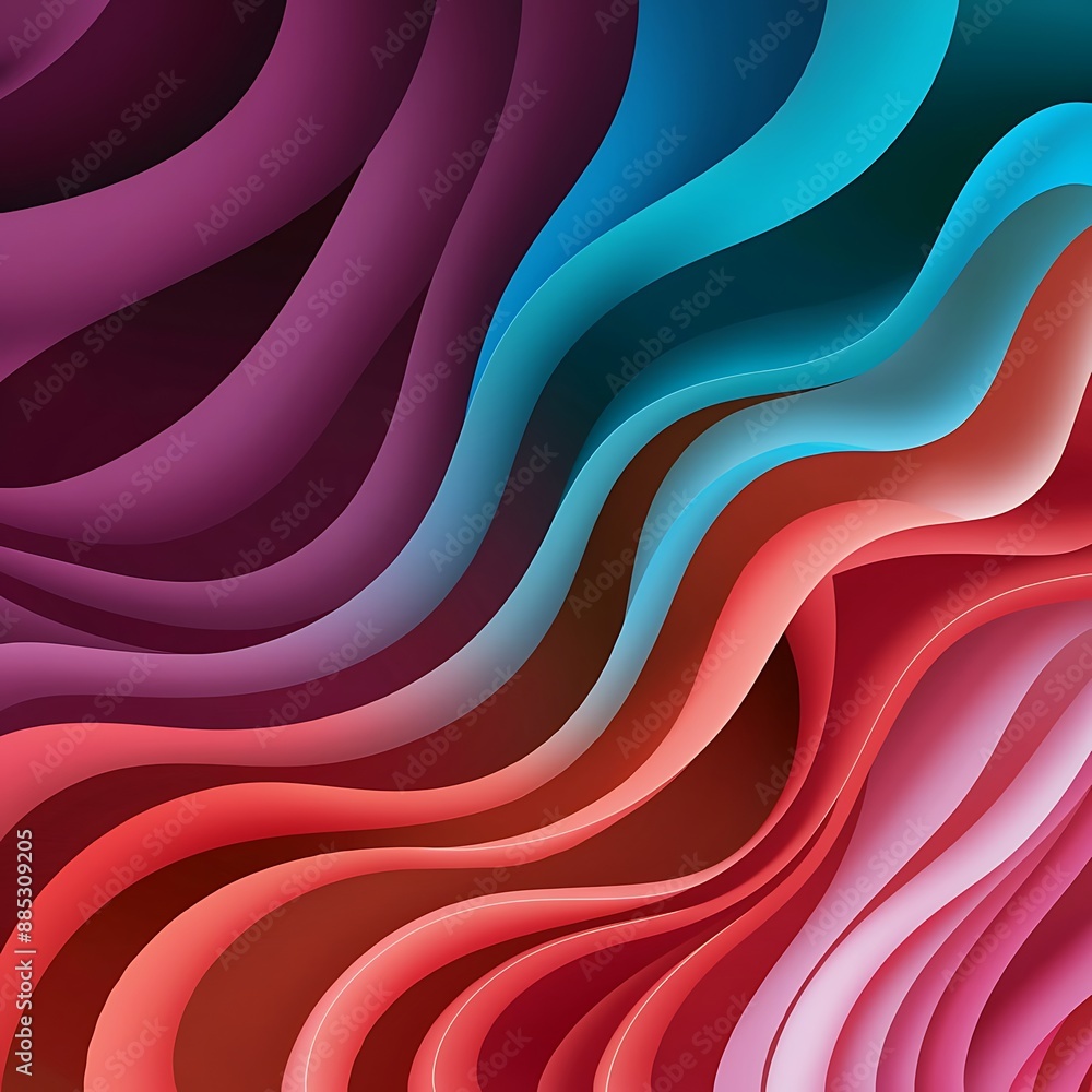 Fototapeta premium Smooth gradient background wallpaper