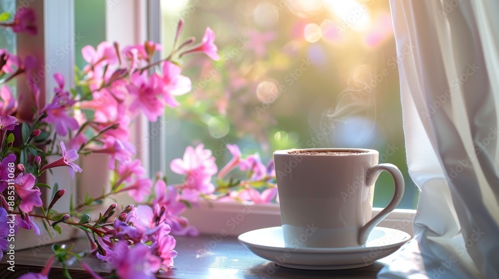 Morning Coffee by the Window Morning Coffee by the Window