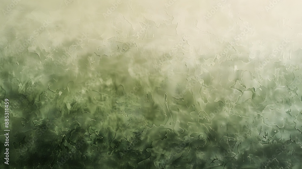 Obraz premium Abstract Green and Beige Textured Background.