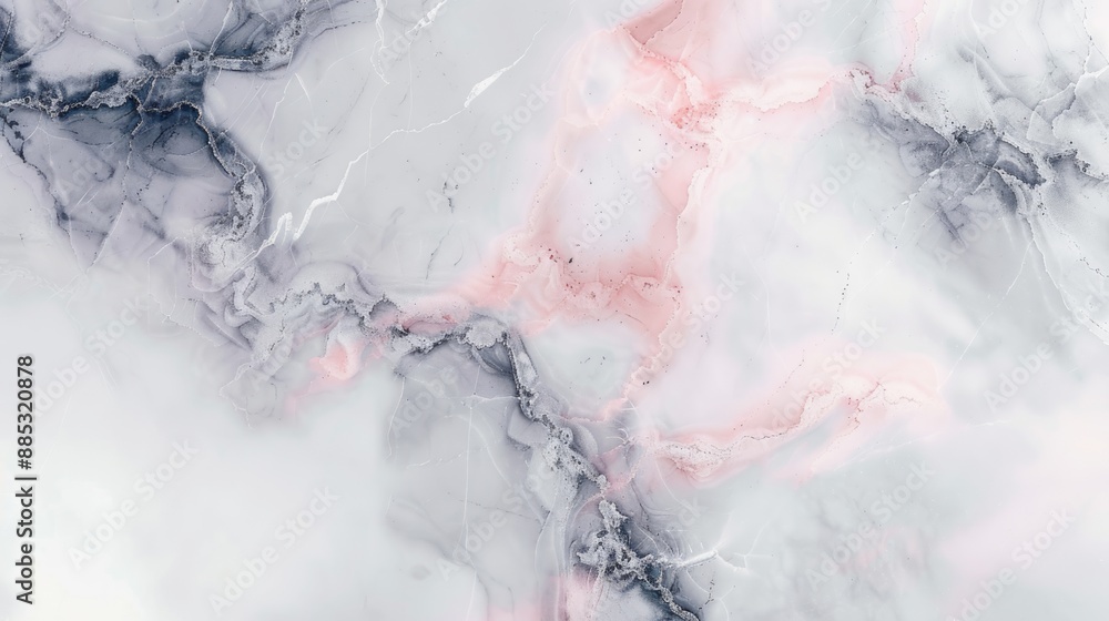 Abstract Marble Texture with Pink and Gray Swirls Abstract Marble Texture with Pink and Gray Swirls