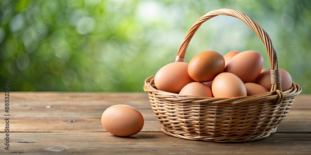 Basket of eggs with a handle, eggs, basket, handle, fresh, organic, natural, farm, produce, breakfast, protein, fragile Basket of eggs with a handle, eggs, basket, handle, fresh, organic, natural, farm, produce, breakfast, protein, fragile