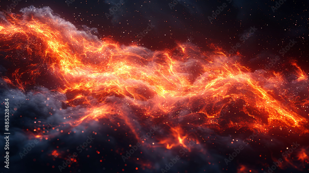 background digital flame or plasma background digital flame or plasma