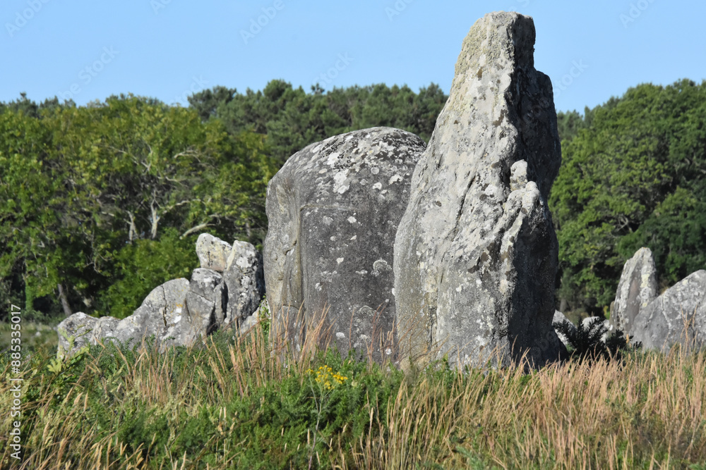 carnac stone alignment. Megaliths of Carnac, Beauty of Morbihan Golf. carnac stone alignment. Megaliths of Carnac, Beauty of Morbihan Golf.