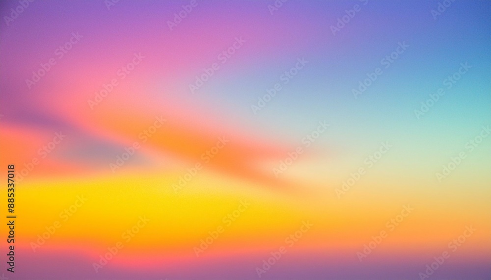 Naklejka premium New grainy warm gradient with noise colors banner poster cover abstract background design.