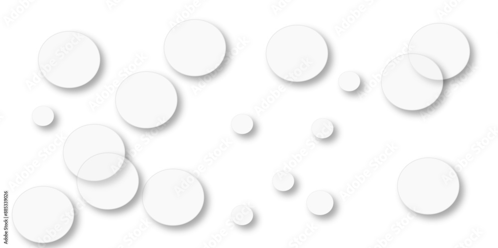White paper circle with shadows on white background. Vector circles template vector design. Vector illustration. You can use for add, poster, design artwork, template, banner, wallpaper. White paper circle with shadows on white background. Vector circles template vector design. Vector illustration. You can use for add, poster, design artwork, template, banner, wallpaper.