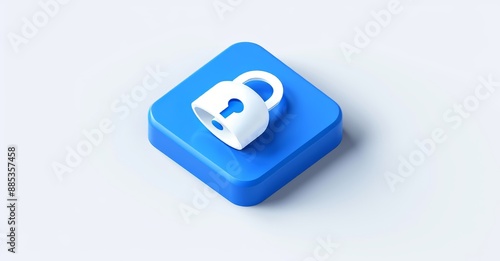 Isolated on white background on a 3D rendering of a notification bell alarm icon, a receive email attention sms sign, and an internet message illustration.