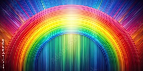 Colorful rainbow background generated by artificial intelligence, rainbow, background, AI, technology, digital, colors