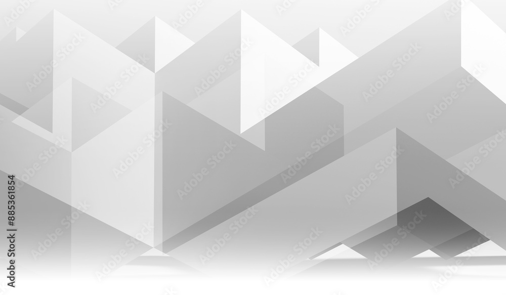 Abstract minimal white background, monochrome geometric pattern. 3d Abstract minimal white background, monochrome geometric pattern. 3d