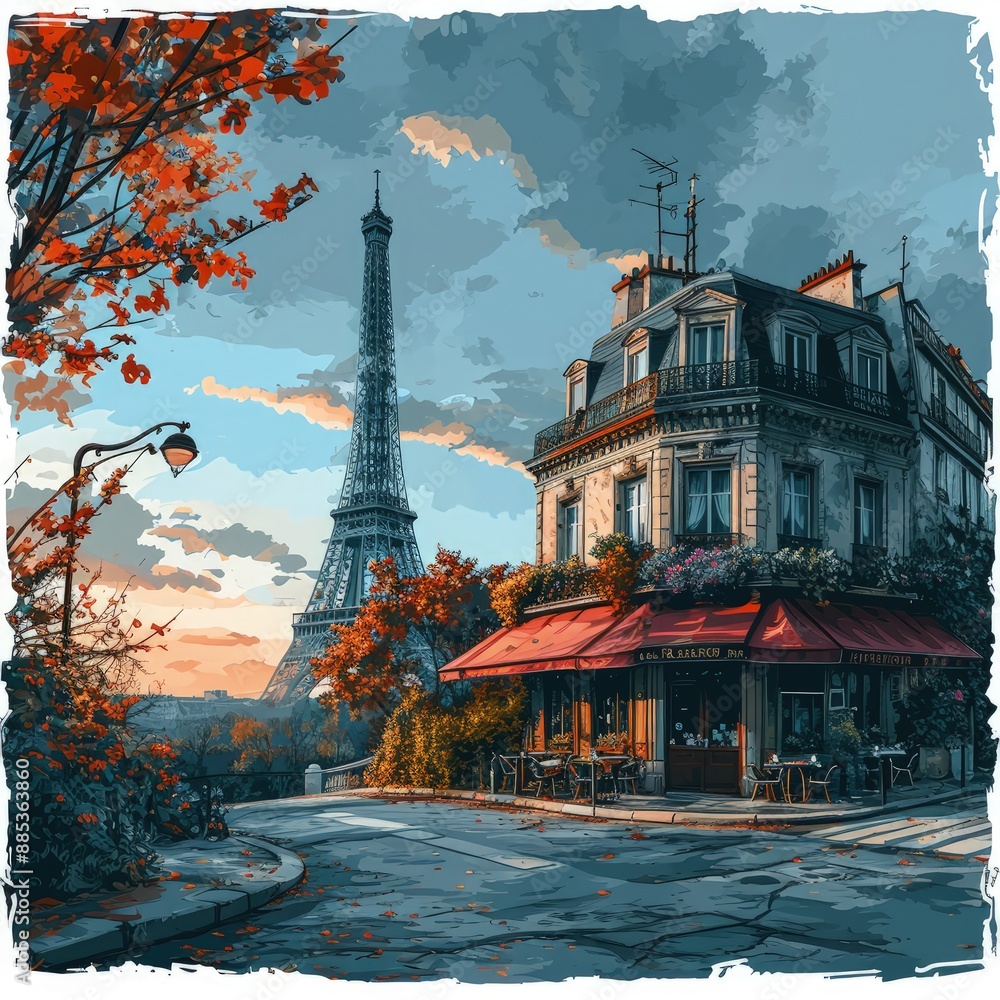 Fototapeta premium A Victorian Inventor's Workshop Filled with Steampunk Machinery and Tools