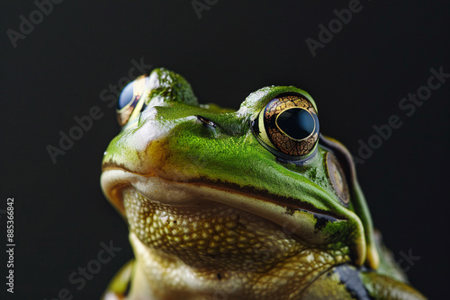 a close up of a frog © Anna