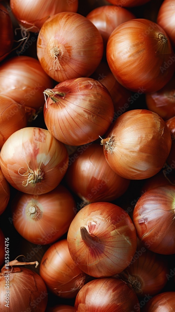 Scrumptious Still Life of Russet Onions Scrumptious Still Life of Russet Onions