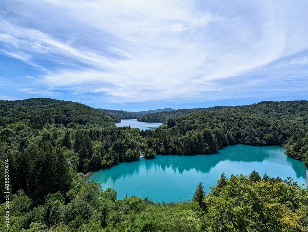 Fototapeta premium Plitvice Lakes National Park