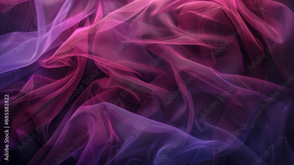 Fototapeta premium Abstract Purple and Pink Fabric Texture Background.