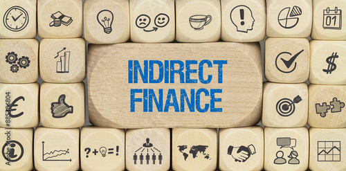Tableau sur toile Indirect Finance