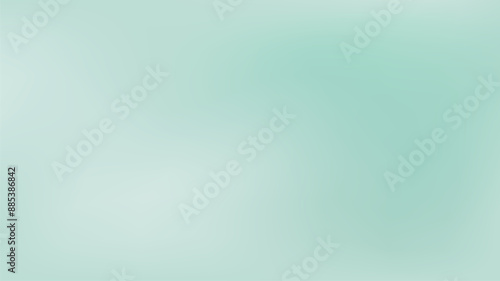 Abstract azure color air banner. Blurred light mint fresh gradient background. Pastel blue sky smooth spots. Neutral Liquid stains banner with place for your text. Vector cloudy backdrop illustration