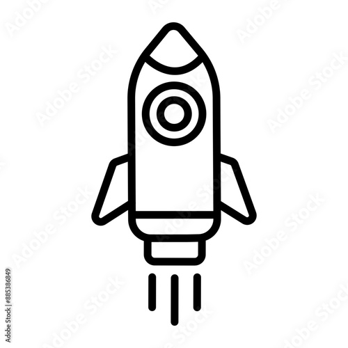 Booster Vector Line Icon