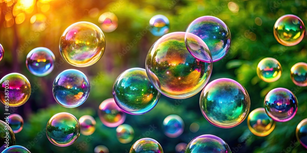 Colorful soap bubbles floating in the air, bubble, sphere, shiny, reflective,round, rainbow, light, playful, iridescent Colorful soap bubbles floating in the air, bubble, sphere, shiny, reflective,round, rainbow, light, playful, iridescent