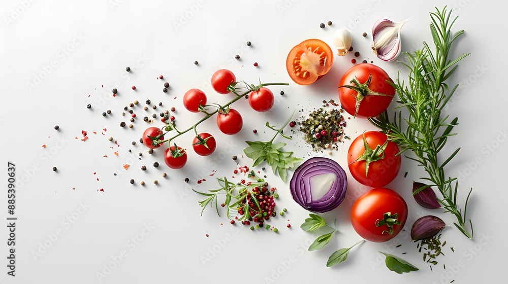 Fresh Ingredients for a Flavorful Dish Fresh Ingredients for a Flavorful Dish