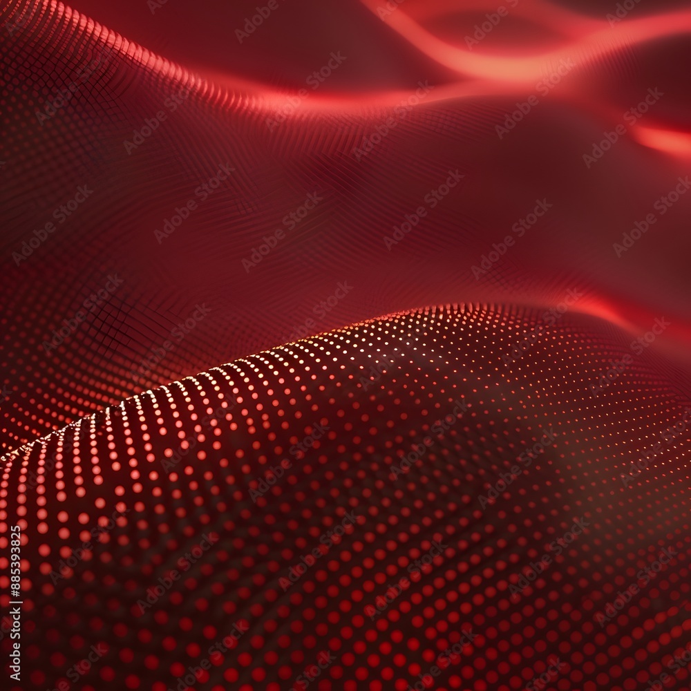 “Red and white abstract pattern with halftone dots and gradient design”? “Red and white abstract pattern with halftone dots and gradient design”?