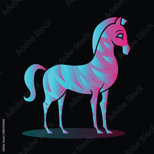 zebra gradient