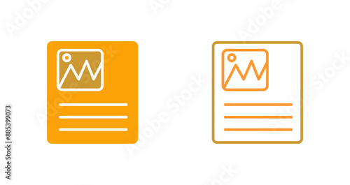 Picture Attachment Vector Icon