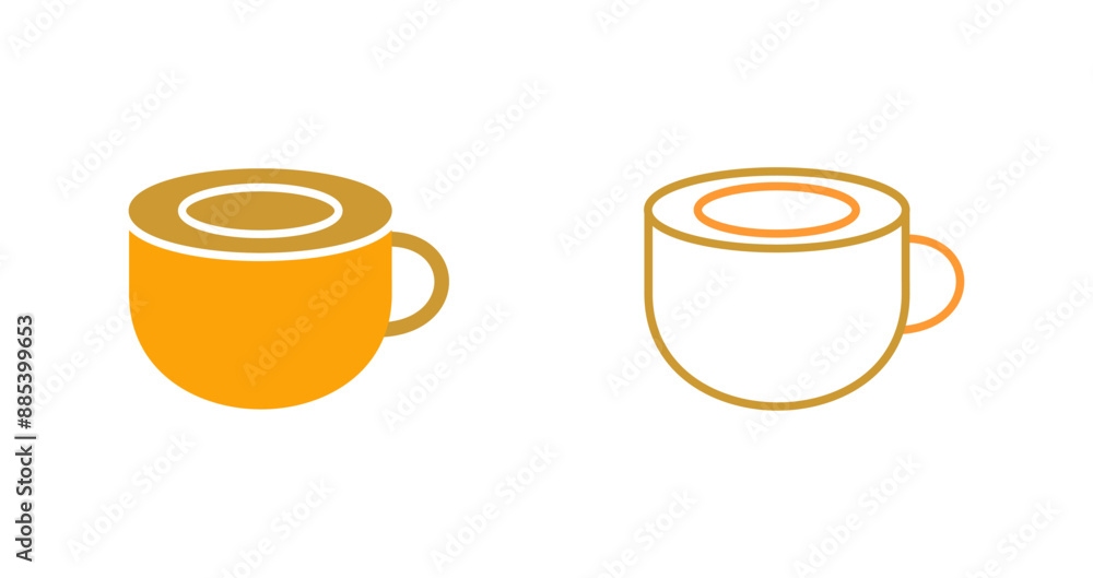 Obraz premium Coffee Cup Vector Icon