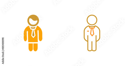 Museum Guide Vector Icon