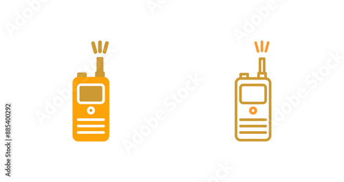 Walkie Talkie Vector Icon